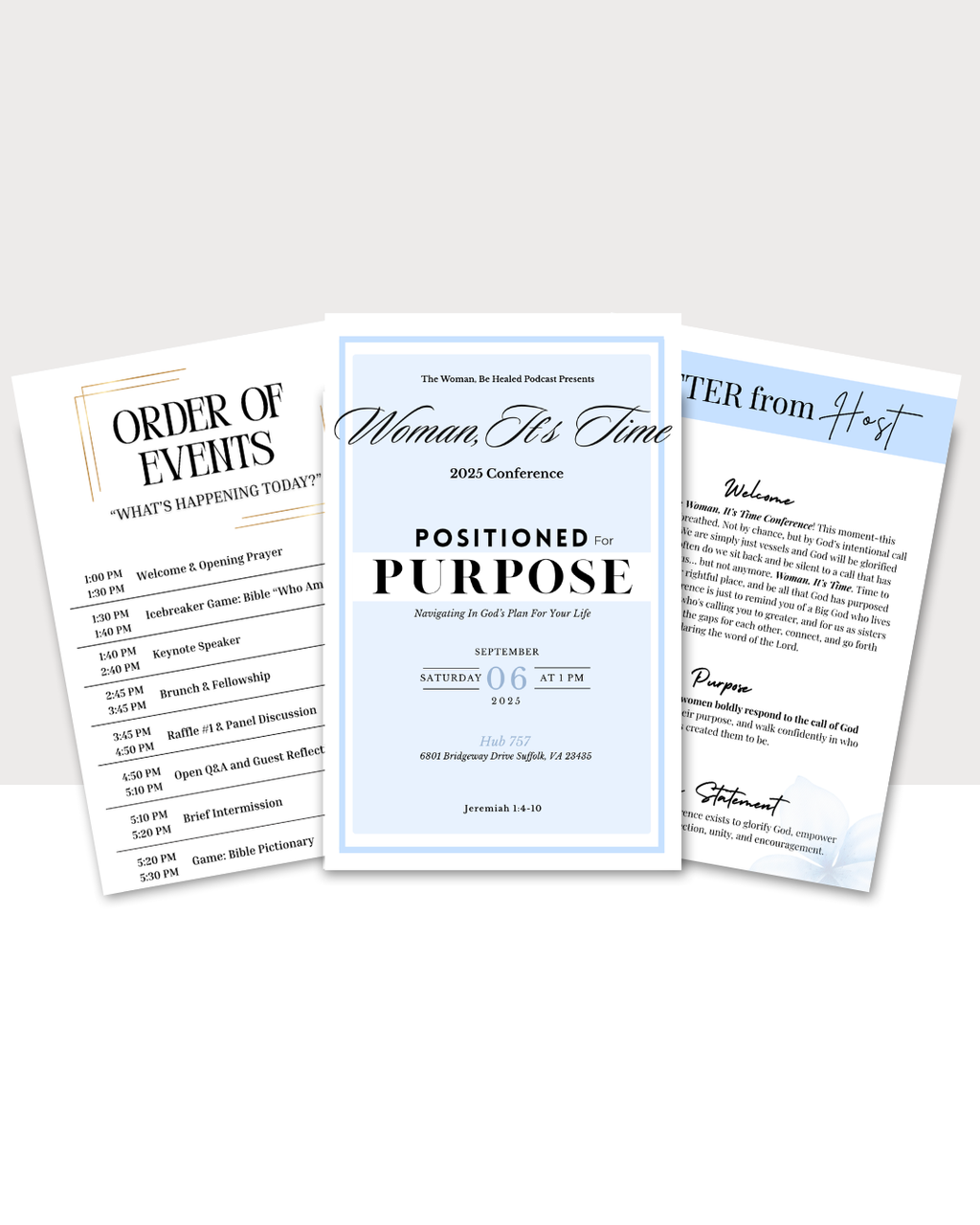 Printed Custom Booklet